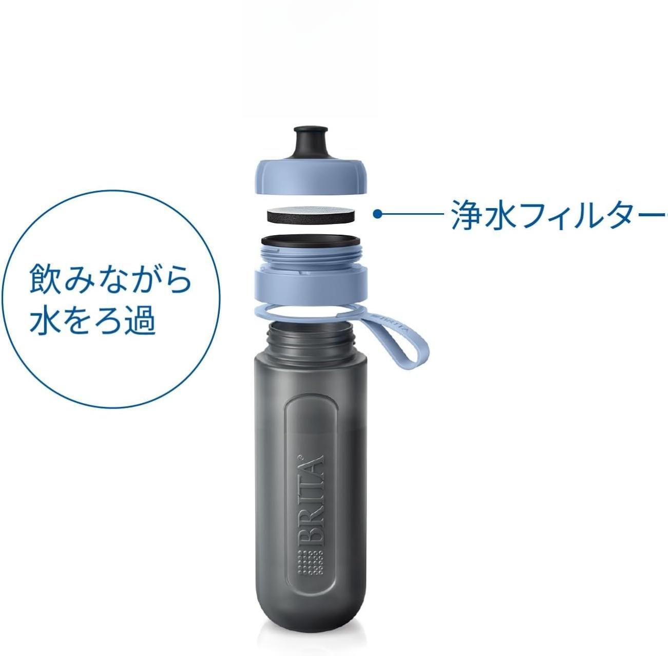 ブリタ浄水器 水筒型 カートリッジ2個付