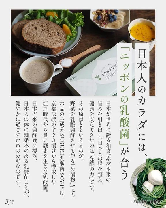 1包1000億個配合 すぐき乳酸菌パウダー 30包 約30日分