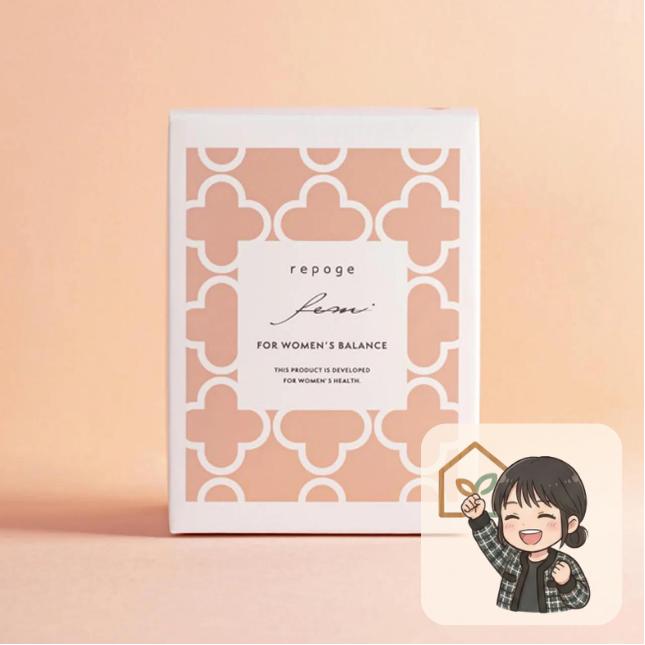 女性のゆらぎに フェムケアドリンク repoge fem 1日1包（30包入り）